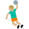 Person Playing Handball - Medium Light emoji on Google